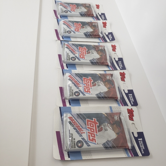 2021 Topps Baseball Update Series 5 factory sealed packs - Picture 6 of 7